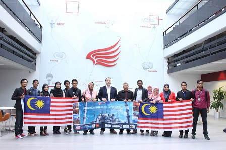 Delegasi dari UPM dan Universiti Sulayman Shah, Istanbul
