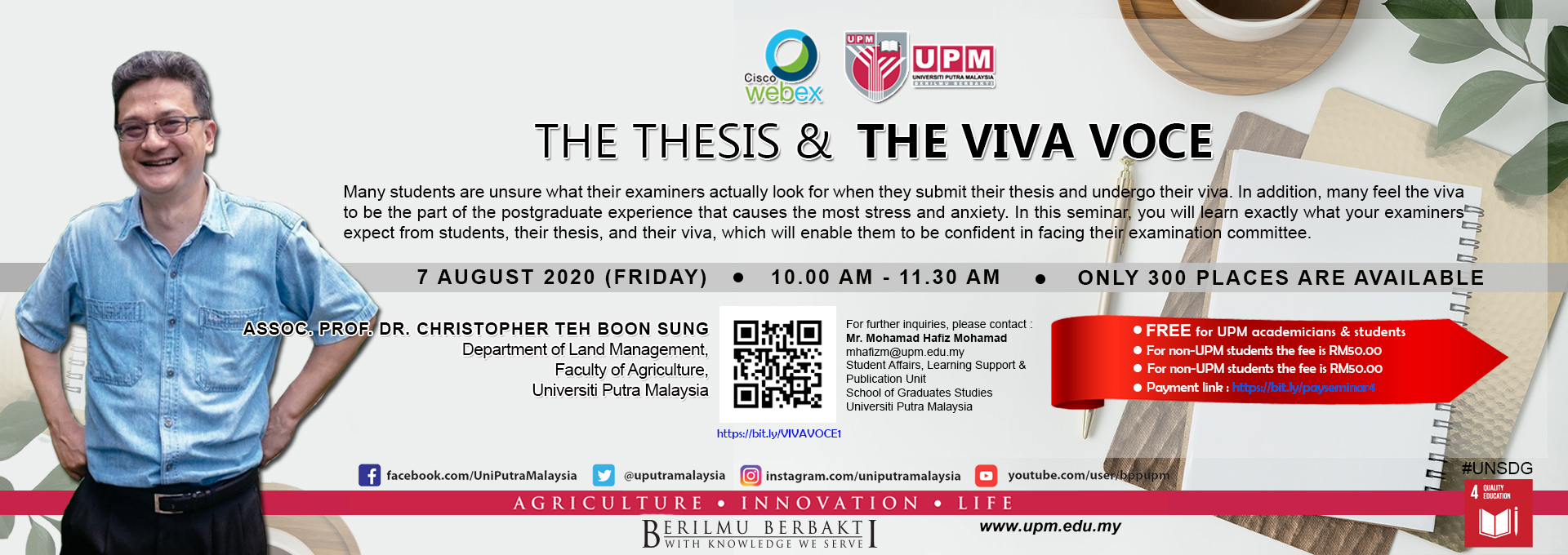 thesis and viva